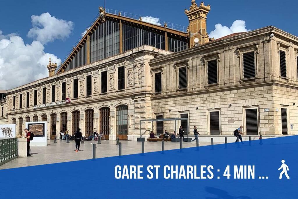 Le St-Charles#Wifi#Tgv Leilighet Marseille Eksteriør bilde